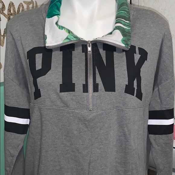 PINK Victoria's Secret Tops - PINK victoria’s secret half zip